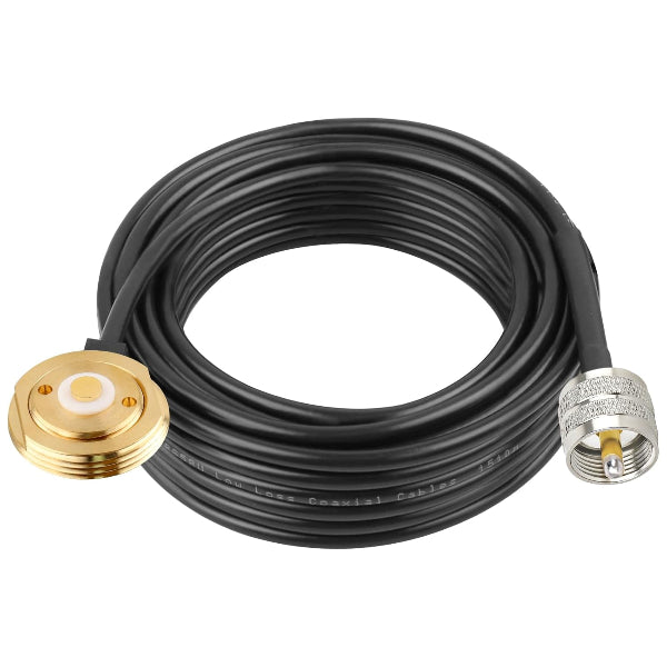 NMO Thick Plate Mount and 20' cable