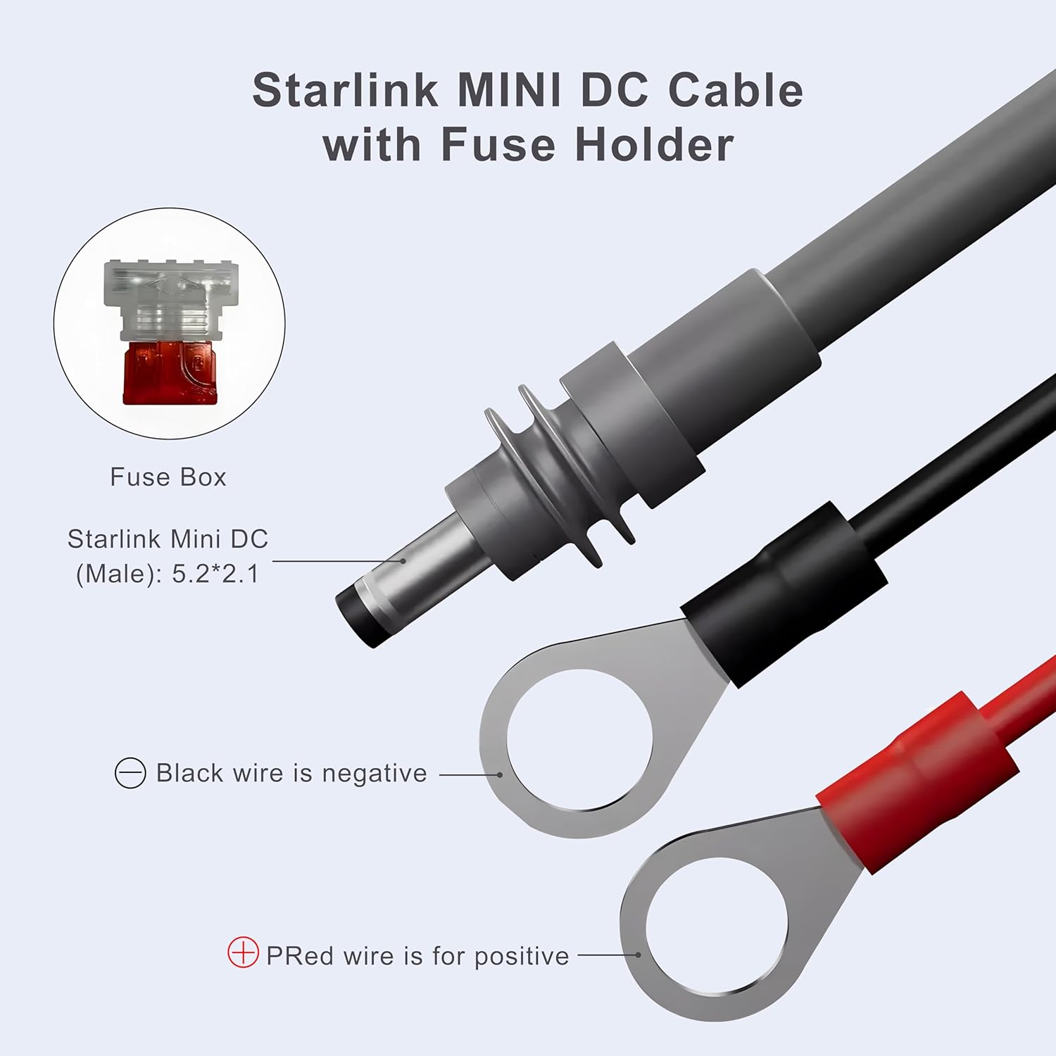 Starlink Mini 17' Power Cable