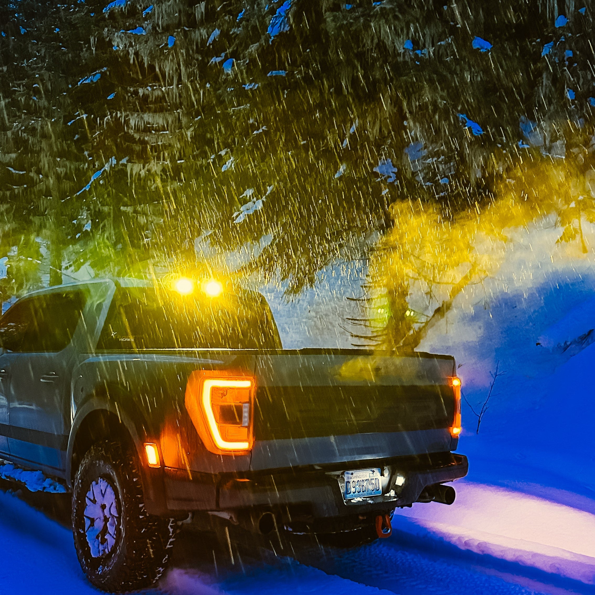 Ford F150 and RAPTOR 2021+ BACKFIRE Chase Light Housing